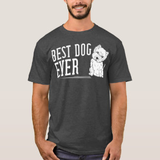 Camiseta Perro del Territorio del Oeste de Highland
