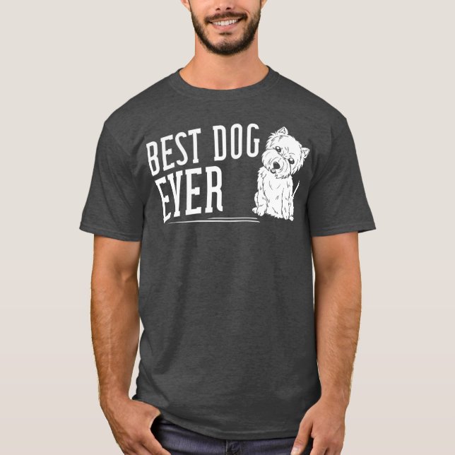 Camiseta Perro del Territorio del Oeste de Highland (Anverso)
