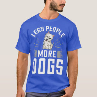 Camiseta Perro del Territorio del Oeste de Highland