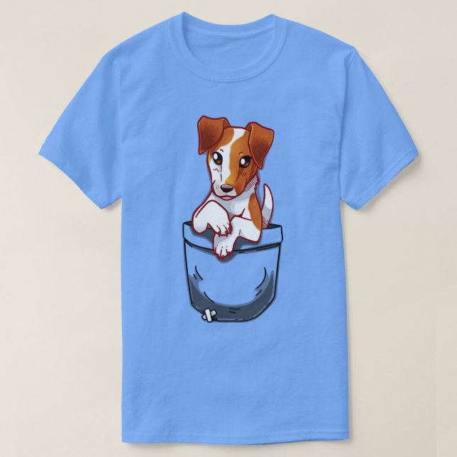 Camiseta Perro del terror de la Fox Smooth Pocket (Diseño del anverso)