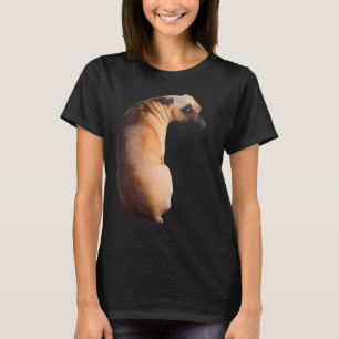 Camiseta perro deprimido