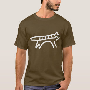 Camiseta Perro, dibujo australiano (aborigen)