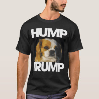 Camiseta Perro diciendo Hump Trump