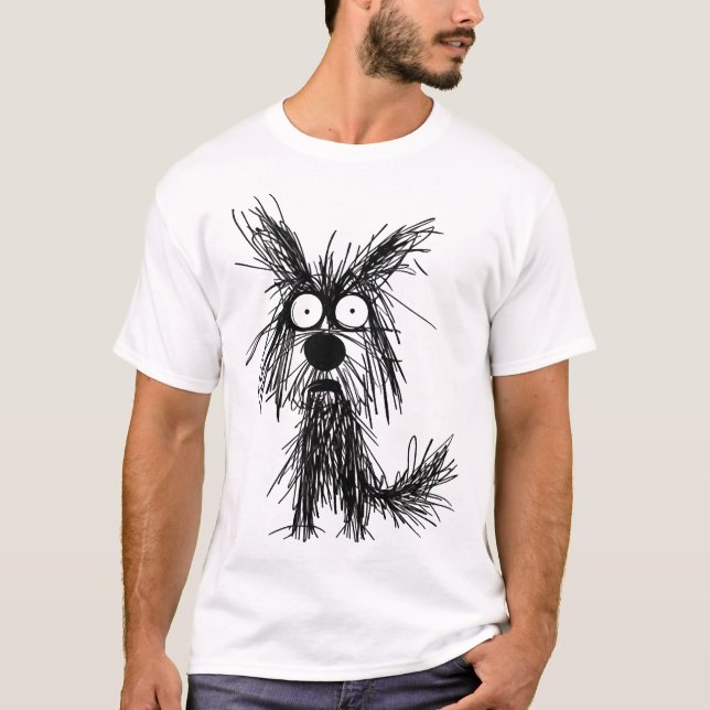 Camiseta perro difuso (Anverso)