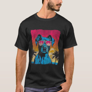 Camiseta Perro divertido American Pit Bull Terrier - Retro