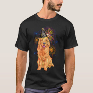 Camiseta Perro Divertido Cachorro Feliz Año Nuevo 2023 Noch