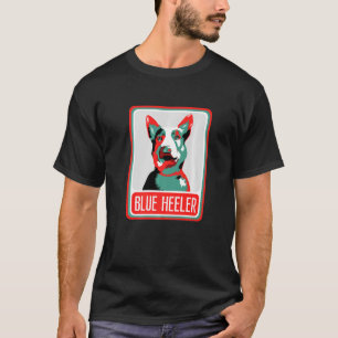 Camiseta Perro divertido de arte pop Perro Cómplice amor Pe