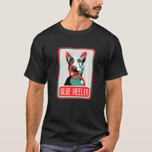 Camiseta Perro divertido de arte pop Perro Cómplice amor Pe