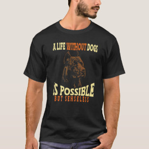 Camiseta Perro divertido de la raza American Pit Bull Terri