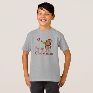 Camiseta Perro divertido de Navidad