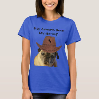 Camiseta Perro divertido del barro amasado del vaquero