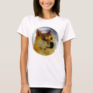 Camiseta Perro divertido Dogecoin Luna Doge Hodl a la Luna