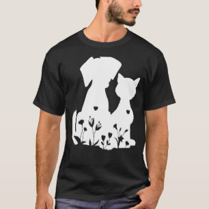 Camiseta Perro divertido Gato Gato Gato Pet Lover Hombres