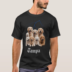 Camiseta Perro Divertido Golden Retriever Contrabando Tampa