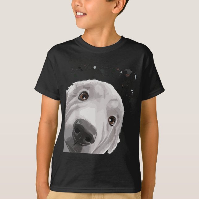 Camiseta Perro divertido Gran Pirineo (Anverso)