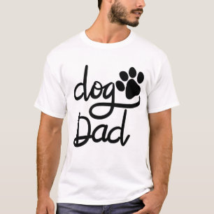 Camiseta Perro Divertido Huella de Perro Papá Perro
