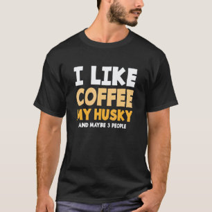 Camiseta Perro Divertido Mascota Animal Frase Para Un Café
