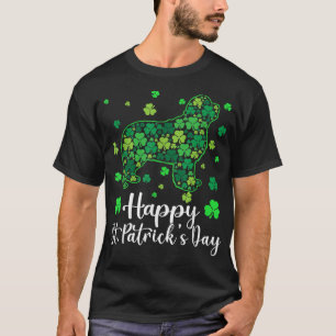 Camiseta Perro Divertido Shamrock de Terranova St