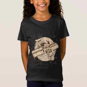Camiseta Perro Divertido Volando - Cachorro Geek