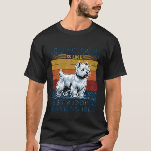 Camiseta Perro divertido West Highland White Terrier Perro