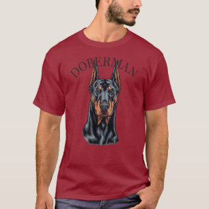 Camiseta Perro Doberman