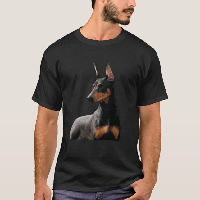 Camiseta Perro Doberman (Anverso)