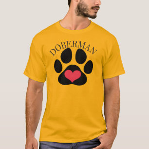 Camiseta Perro Doberman