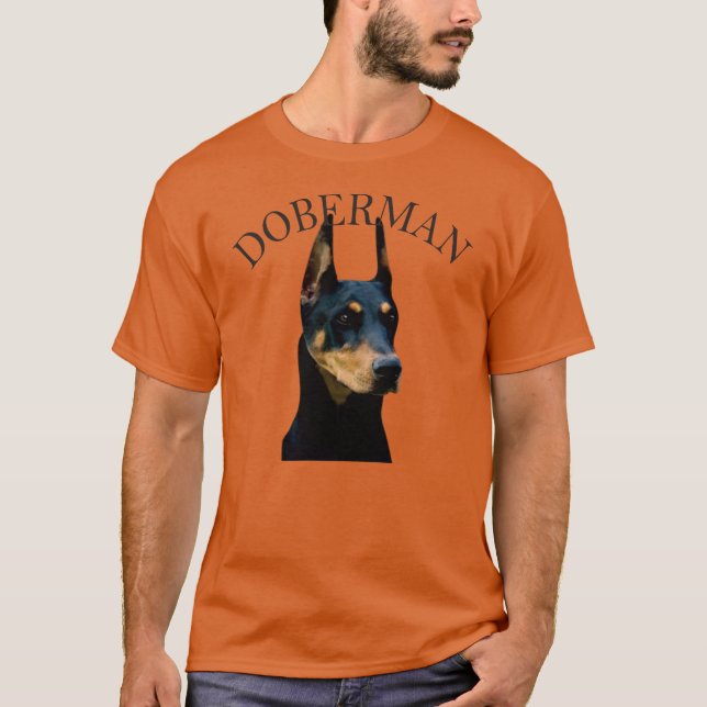 Camiseta Perro Doberman (Anverso)