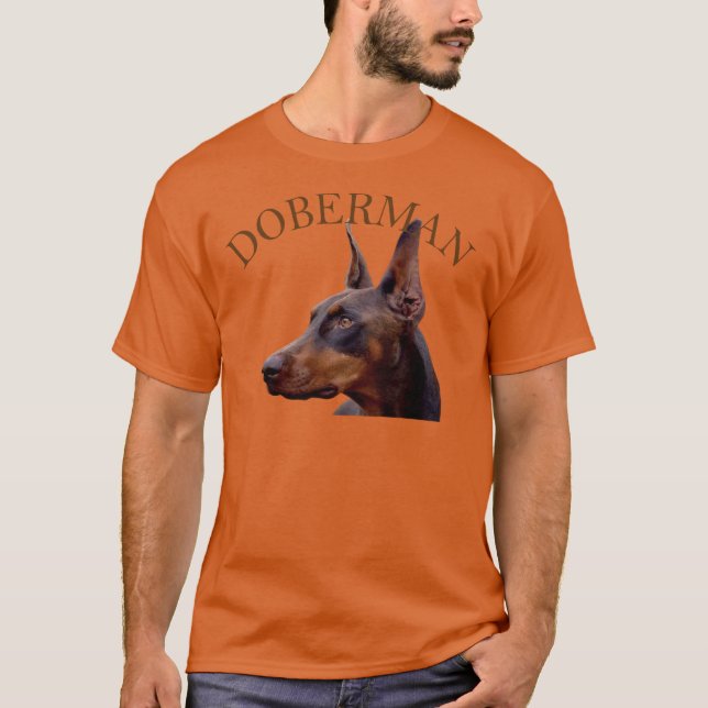 Camiseta Perro Doberman (Anverso)