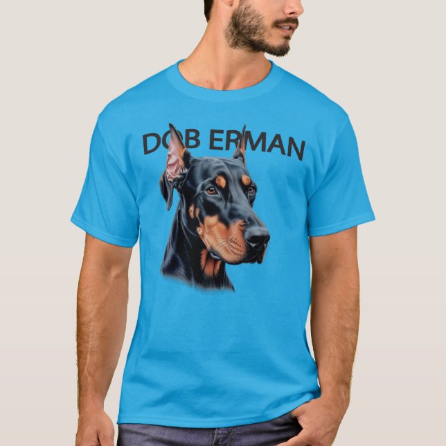 Camiseta Perro Doberman (Anverso)