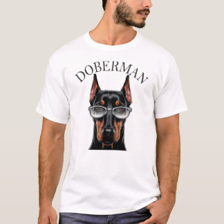 Camiseta Perro Doberman