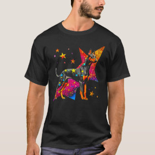 Camiseta Perro Doberman Pinscher Astrofísica Espacial
