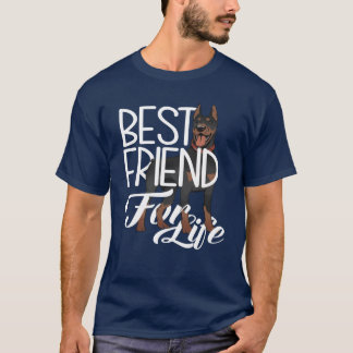 Camiseta Perro Doberman Propietario Amigos graciosos