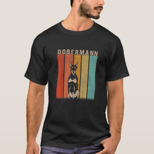 Camiseta Perro Dobermann Hombres Mujeres Niño Cute Perro Do