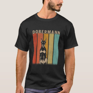 Camiseta Perro Dobermann Hombres Mujeres Niño Perro Doberma