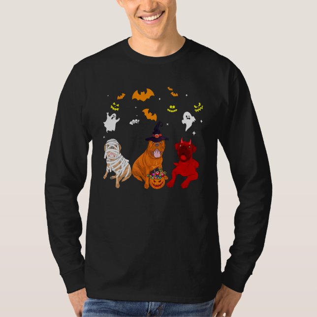 Camiseta Perro Dogue De Burdeos (Anverso)