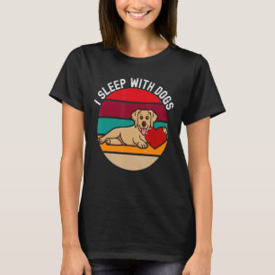 Camiseta Perro Dormir Con Humor De Entrenador De Cachorro D