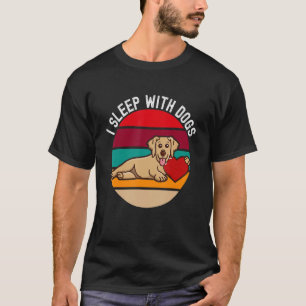 Camiseta Perro Dormir Con Humor De Entrenador De Cachorro D