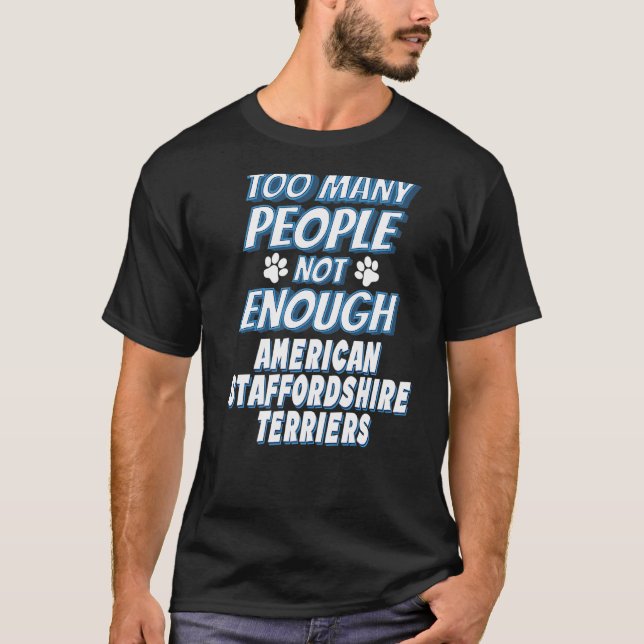 Camiseta Perro dueño de perro de la raza del terror de Staf (Anverso)