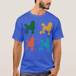 Camiseta Perro dueño de perro retro de caniche Perro que ca