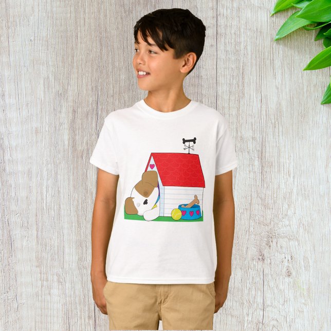 Camiseta Perro durmiendo En Una Casa De Perros (Subido por el creador)