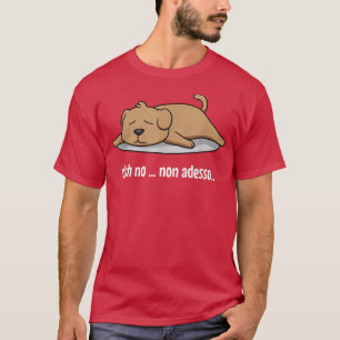 Camiseta Perro durmiendo Perro Perezoso Perteneciente De Ca