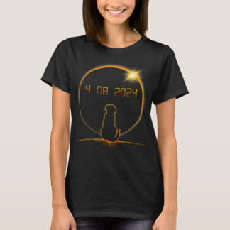 Camiseta Perro Eclipse Solar Total