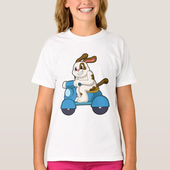Camiseta Perro en bicicleta con Scooter.PNG (Anverso)
