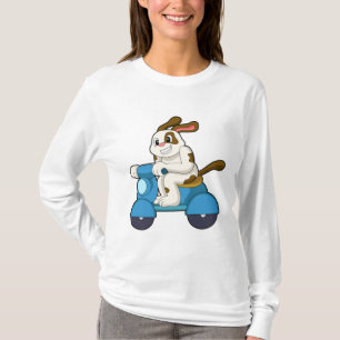 Camiseta Perro en bicicleta con Scooter.PNG