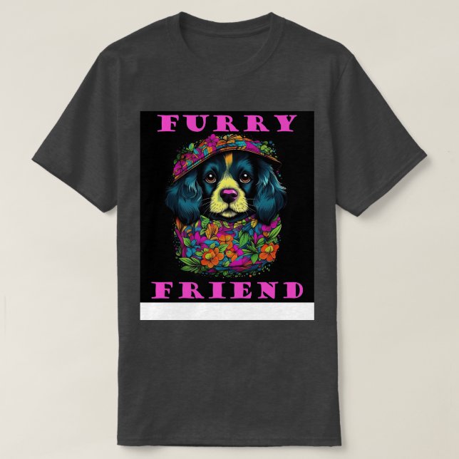 Camiseta Perro En Bolsillo Curioso Cachorro Para Los Amante (Diseño del anverso)
