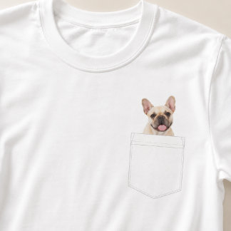 Camiseta Perro En Bolsillo | Foto De Mascota Personalizada