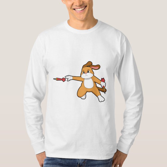 Camiseta Perro en Dardos con Dart.PNG (Anverso)
