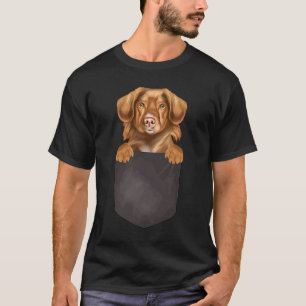 Camiseta Perro En El Bolsillo Perro Pato Tonto Recuperadore
