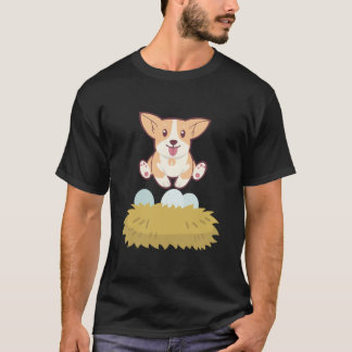 Camiseta perro en el huevo